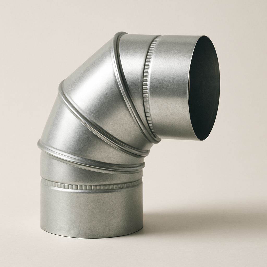 close view of rotating metal sections with seams and small fasteners visible